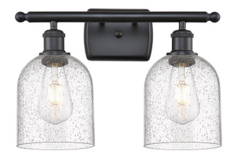 Ballston Two Light Bath Vanity in Matte Black (405|516-2W-BK-G558-6SDY)