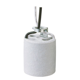 Lamp Socket Porcelain Fixt Socket w/10'' Leads in Porcelain (88|2237000)