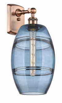 Ballston One Light Wall Sconce in Antique Copper (405|516-1W-AC-G557-8BL)