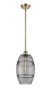Ballston One Light Mini Pendant in Antique Brass (405|516-1S-AB-G557-8SM)