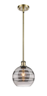 Ballston One Light Mini Pendant in Antique Brass (405|516-1S-AB-G556-8SM)
