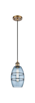 Ballston LED Pendant in Brushed Brass (405|516-1P-BB-G557-6BL)