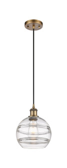 Ballston LED Pendant in Brushed Brass (405|516-1P-BB-G556-8CL)