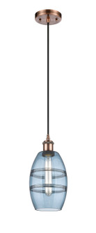 Ballston One Light Mini Pendant in Antique Copper (405|516-1P-AC-G557-6BL)