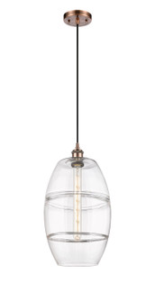 Ballston One Light Mini Pendant in Antique Copper (405|516-1P-AC-G557-10CL)