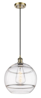 Ballston One Light Mini Pendant in Antique Brass (405|516-1P-AB-G556-12CL)