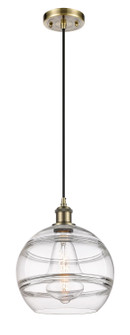 Ballston One Light Mini Pendant in Antique Brass (405|516-1P-AB-G556-10CL)