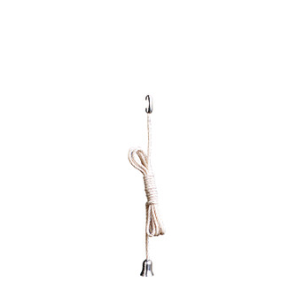 Braided Cord Pull Chain 3' Braided Cord in White (88|1658400)
