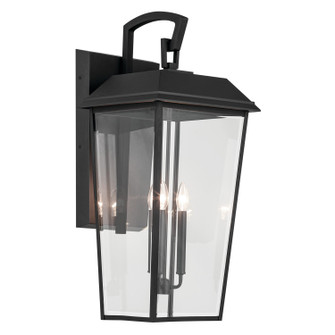 Mathus Three Light Outdoor Wall Mount in Textured Black (12|59121BKT)