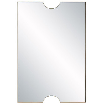 Ticket Mirror in Metallic Gold Leaf (52|09933)