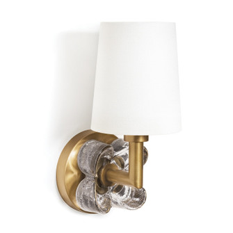 Bella One Light Wall Sconce in Natural Brass (400|15-1213NB)