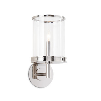 Adria One Light Wall Sconce in Polished Nickel (400|15-1207PN)