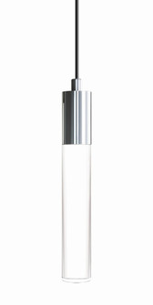 Tall Clear Light Guide LED Pendant in Polished Chrome (326|SP-LGD-TC-01-PC-30K-3W-SP5)
