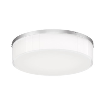 Disq LED Flush Mount in Satin Nickel (326|DSQ-10F-SN-12T-30K)