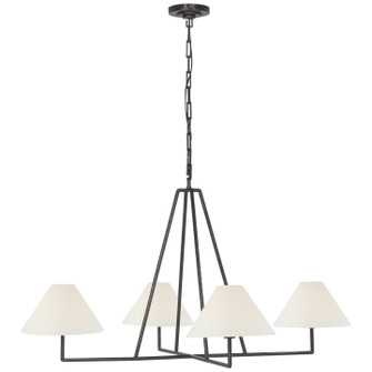 Ashton LED Chandelier in Aged Iron (268|CHC 5335AI-L)