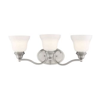 Yates Three Light Bath Bar in Pewter (51|8-6837-3-69)