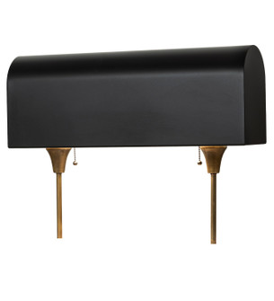 Nomad Two Light Table Lamp in Solar Black/Vintage Brass/Matte White (57|229490)