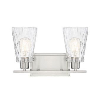 Vaughan Two Light Bath Bar in Satin Nickel (51|8-4508-2-SN)