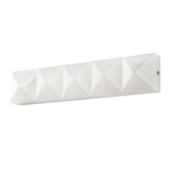 Gypsum LED Wall Sconce in Vintage Brass (68|469-24-VB)