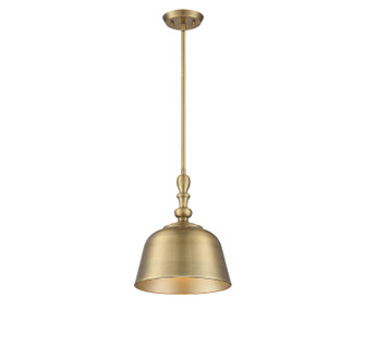 Berg One Light Pendant in Warm Brass (51|7-3751-1-322)