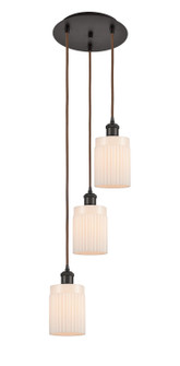 Ballston Three Light Pendant in Oil Rubbed Bronze (405|113B-3P-OB-G341)