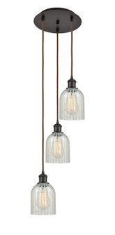 Ballston LED Pendant in Oil Rubbed Bronze (405|113B-3P-OB-G2511)