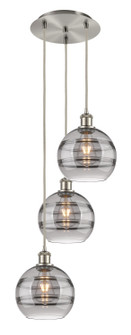 Ballston LED Pendant in Black Antique Brass (405|113B-3P-BAB-G556-8CL)