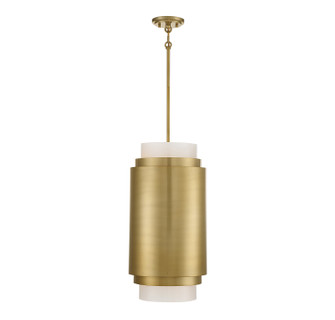 Beacon Three Light Pendant in Burnished Brass (51|7-182-3-171)