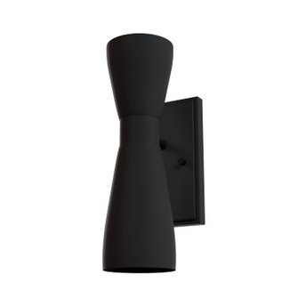 Zola Two Light Wall Sconce in Matte Black (47|19826)