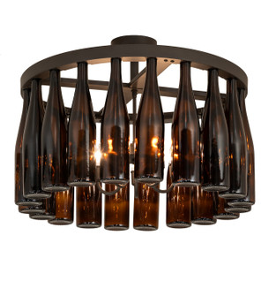 Tuscan Vineyard Five Light Ceiling Fixture in Oil Rubbed Bronze (57|267170)