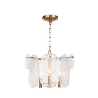 Echo Three Light Pendant in Natural Brass (400|16-1445NB)