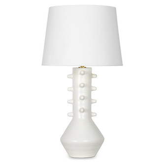 Norway One Light Table Lamp in White (400|13-1620WT)