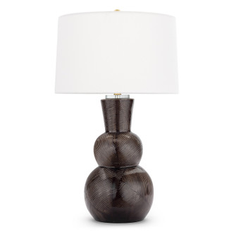 Hugo One Light Table Lamp in Black (400|13-1332BLK)