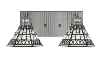 Edge Two Light Bath Bar in Brushed Nickel (200|1162-BN-9105)