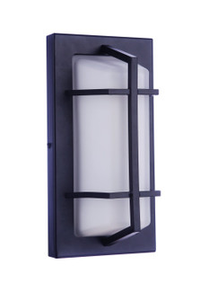 Bulkhead Rectangular One Light Outdoor Bulkhead in Textured Black (46|ZA6102-TB)