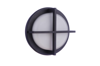 Bulkhead Round One Light Outdoor Bulkhead in Textured Black (46|ZA5902-TB)