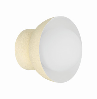 Ventura Dome One Light Wall Sconce in Cottage White (46|59161-CW)