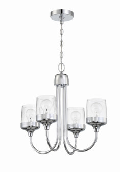 Wrenn Four Light Chandelier in Chrome (46|58124-CH)