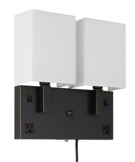 Oberlin Two Light Wall Lamp in Dark Bronze (225|LA-8048W2L-1)