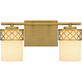 Tenley Two Light Bath in Aged Brass (10|TEN8615AB)