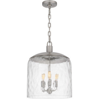 Quoizel Pendant Three Light Pendant in Brushed Nickel (10|QP6205BN)
