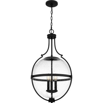 Quoizel Pendant Three Light Pendant in Matte Black (10|QP6169MBK)