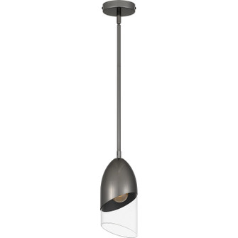 Haynes One Light Mini Pendant in Black Chrome (10|PCHAY1505BCH)