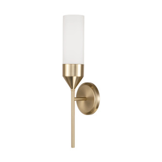 Devon One Light Wall Sconce in Matte Brass (65|652411MA)