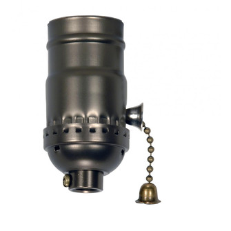 On-Off Pull Chain Socket in Antique Brass (230|80-2316)