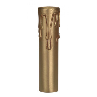 Candle Cover With Drip in French Gold (230|80-2144)