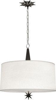 Cosmos Three Light Pendant in Deep Patina Bronze w/Antique Silver (165|S1023)