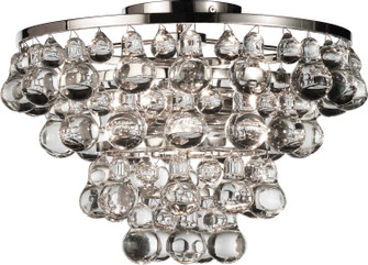 Bling Two Light Flushmount in Polished Nickel (165|S1002)