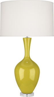 Audrey One Light Table Lamp in Citron Glazed Ceramic (165|CI980)