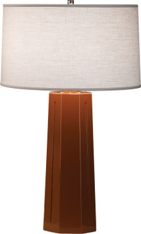 Mason One Light Table Lamp in Cinnamon Glazed Ceramic (165|974)
